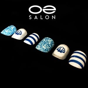 O2 Salon 5634 Full Cover False Nails(48 pcs/2 set)